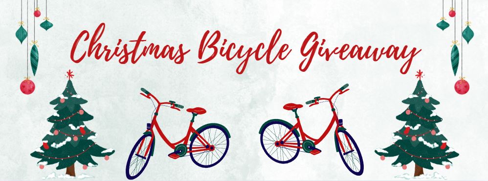 Christmas Bicycle Giveaway
